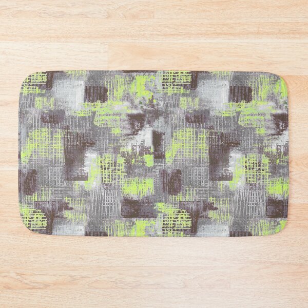 Item preview,  Texture handmade pattern yellow gray designed and sold by Alessandro Remo Mazzoni Remotextiles.
