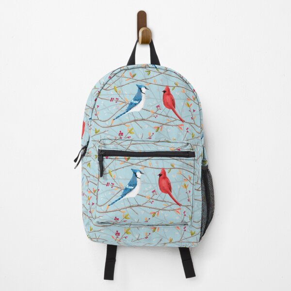 Item preview, Blue Jay & Red Cardinal designed and sold by SophieCorrigan.