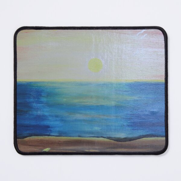 Item preview, Sunrise over the ocean with Mangrove branch designed and sold by annenambiro.