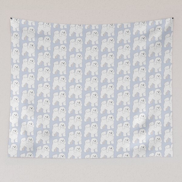 Item preview, Bolognese dog art designed and sold by Yaragold.