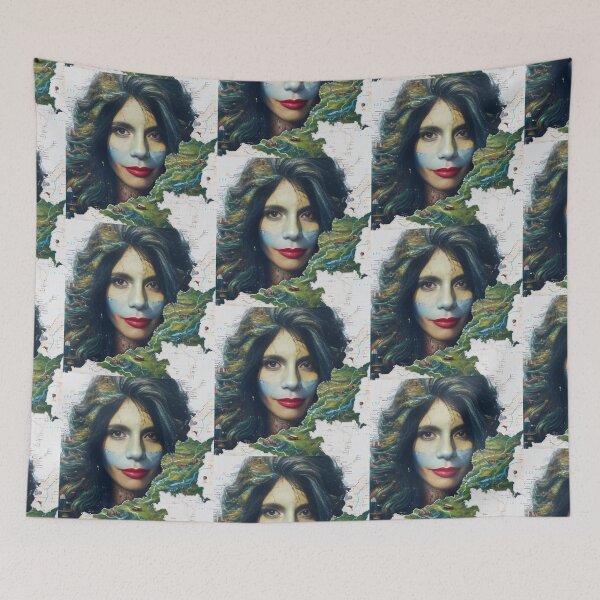Item preview, 3D Topographic Map: Latin Woman Face Colombia designed and sold by sofia1971.