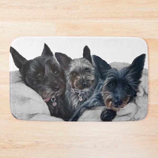Item preview,  Mini schnauzer in trio designed and sold by NathBros.