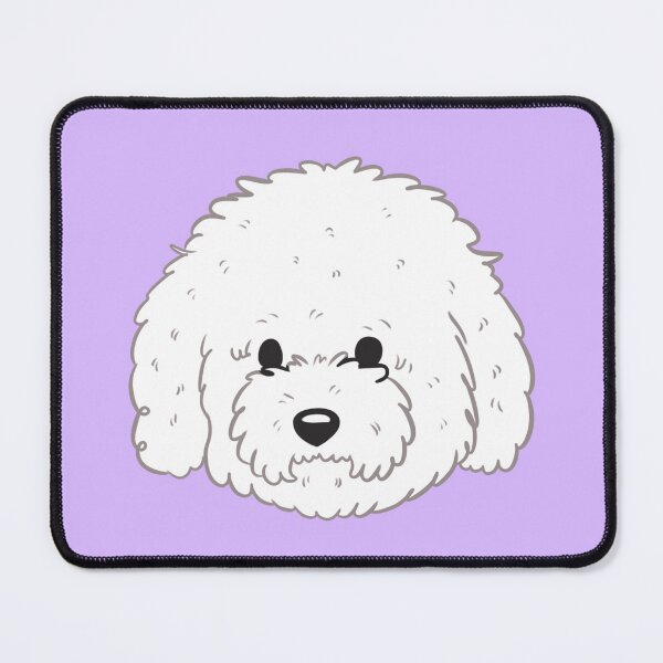 Item preview, Cute Bolognese dog face designed and sold by Yaragold.