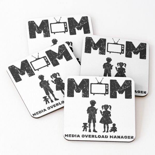 Item preview, Mom - Media Overload Manager - Mother's Day designed and sold by Dandeliontees.