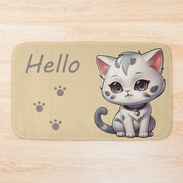 Item preview, Dizzy Grey Cat designed and sold by JJCatShop.