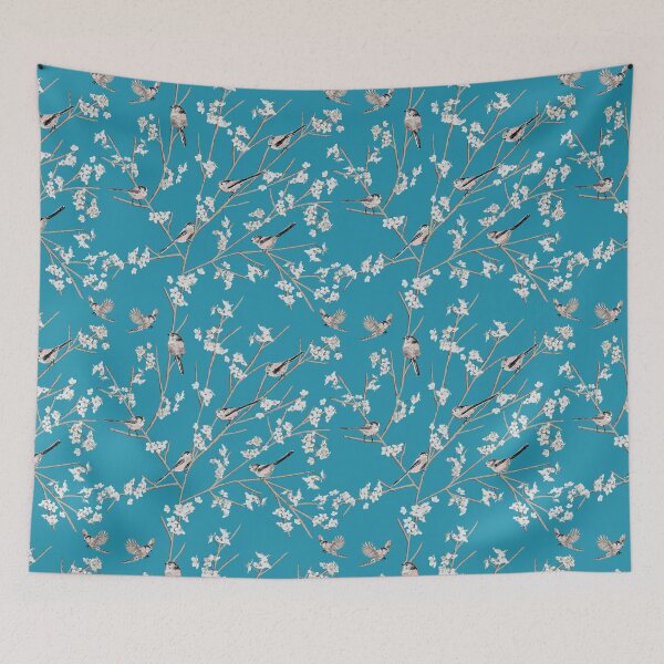 Item preview, Birds in spring designed and sold by SanSherDesigns.