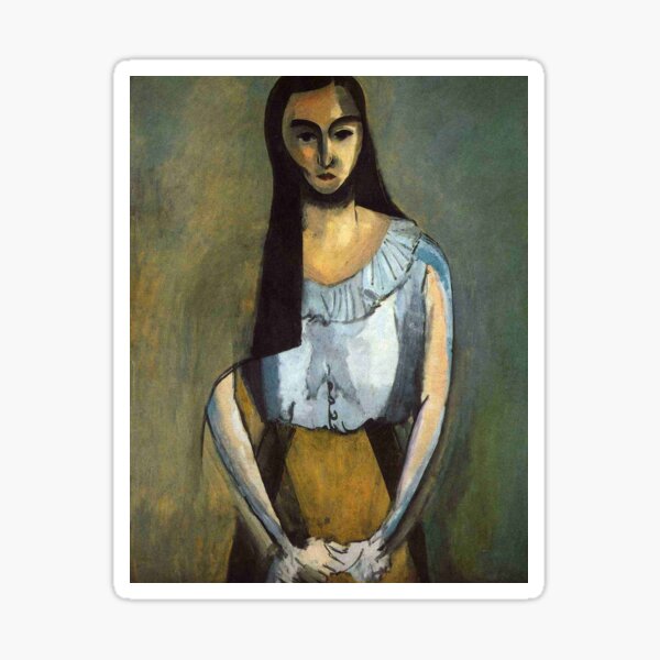 Item preview, The Italian Woman-Henri Matisse designed and sold by LexBauer.