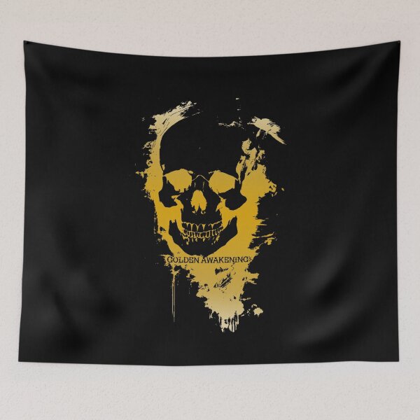 Item preview, GOLDEN AWAKENING, Golden skull designed and sold by CrisMor-Art.