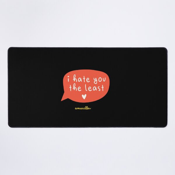 Item preview, I hate you as little as possible designed and sold by amarilla88.