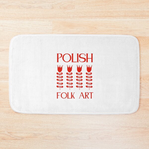 Item preview, Polish Folk Art - Reds Tulips (red letters) designed and sold by alczar.