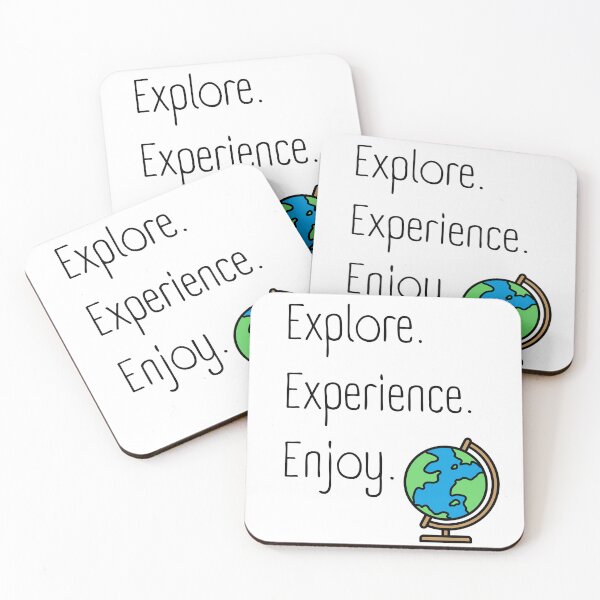 Item preview, Explore. Experience. Enjoy. designed and sold by MikusOla.