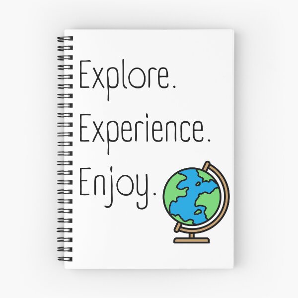 Item preview, Explore. Experience. Enjoy. designed and sold by MikusOla.
