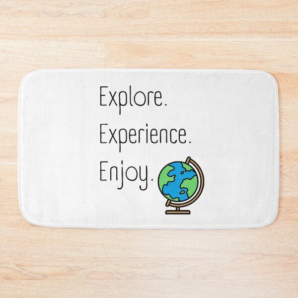Item preview, Explore. Experience. Enjoy. designed and sold by MikusOla.