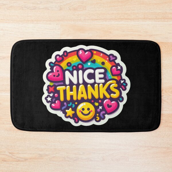Item preview, Nice Thanks Sticker 2 designed and sold by Psycho-Crazy.
