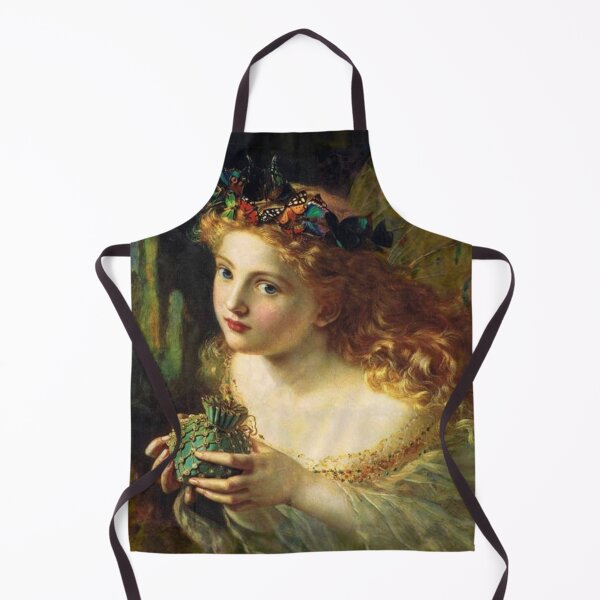 Item preview, IRISH AMERICAN HISTORY-A PORTRAIT OF A FAIRY BY SOPHIE GENGEMBRE ANDERSON (1869) GREEN BACKGROUND designed and sold by PatriotCat.