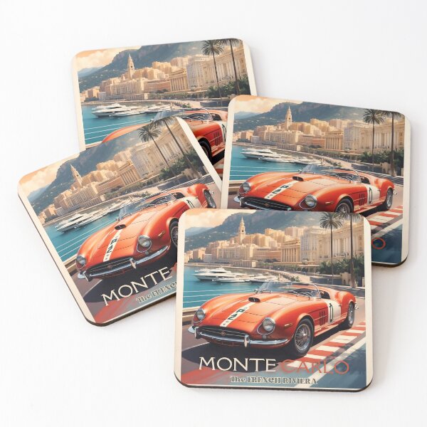 Item preview, Monte Carlo Motorsport Magic: Vintage Racing Art designed and sold by Ceemko's Vintage Corner.