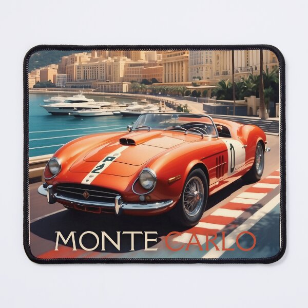 Item preview, Monte Carlo Motorsport Magic: Vintage Racing Art designed and sold by Ceemko's Vintage Corner.