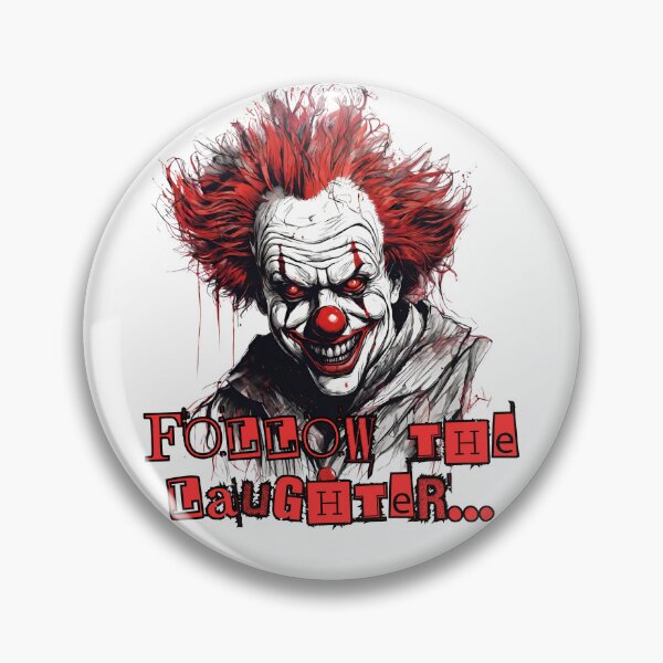 Item preview, Creepy Clown - Follow The Laughter designed and sold by letsgetinspired.