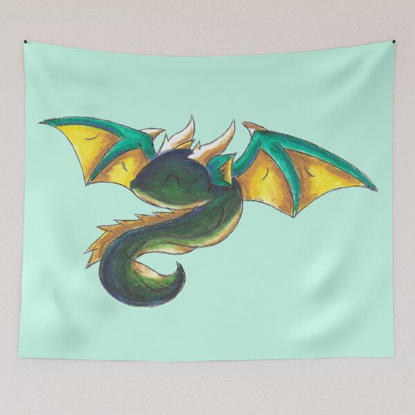 Item preview, Tiny Little Western Dragon designed and sold by KOKeefeArt.