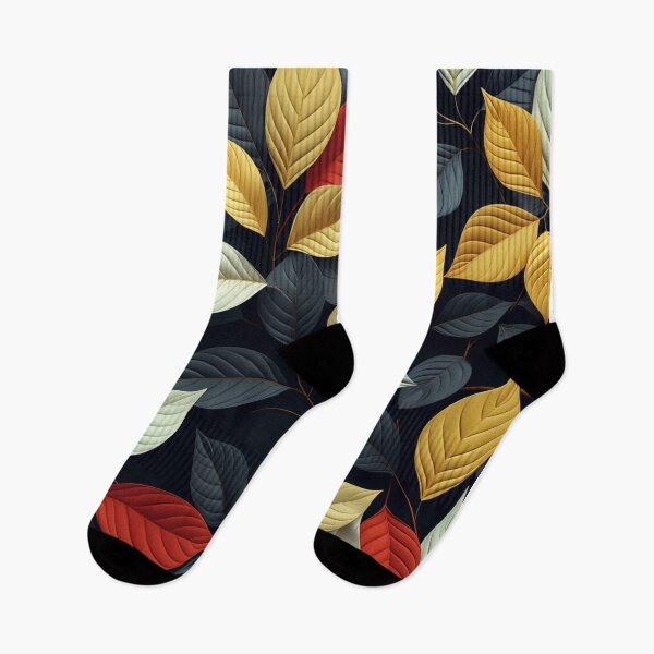 Item preview, Contrasting Leaves Pattern designed and sold by AiHead.