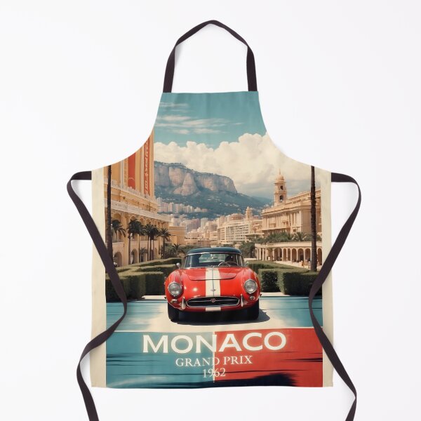 Item preview, Classic Cars & Racing Legends: Monaco Grand Prix Poster designed and sold by Ceemko's Vintage Corner.