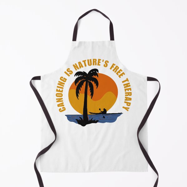 Item preview, Canoeing is nature's free therapy vintage canoeing enthusiast water sport summer  designed and sold by Lulustarfox.