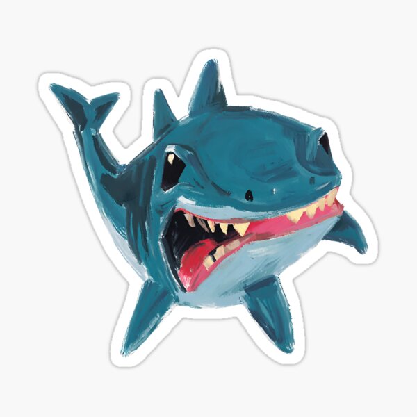 Item preview, Stupid Megalodon Stupid Shark designed and sold by MaylinLife.