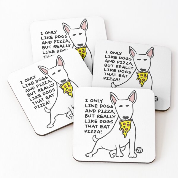 Item preview, I ONLY LIKE DOGS AND PIZZA, BUT REALITY LIKE DOGS THAT EAT PIZZA! designed and sold by TODD GOLDMAN.