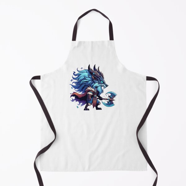 Item preview, Kawaii Chibi Wolf Fenrir Norse Mythology Viking designed and sold by TomFrontierArt.