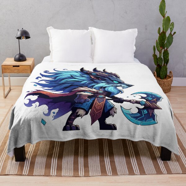 Item preview, Kawaii Chibi Wolf Fenrir Norse Mythology Viking designed and sold by TomFrontierArt.