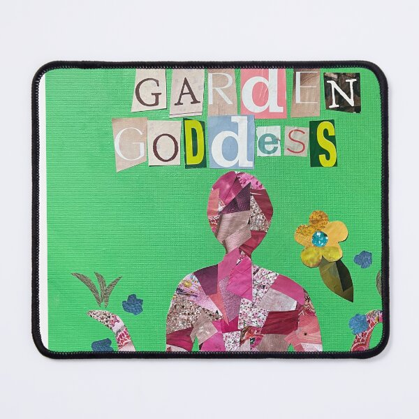 Item preview, Garden Goddess collage designed and sold by susanmercuria.