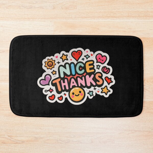 Item preview, Nice Thanks Sticker 3 designed and sold by Psycho-Crazy.