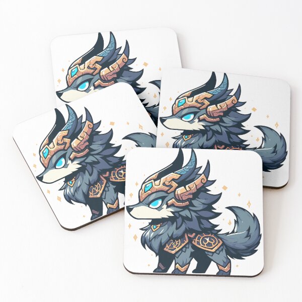 Item preview, Kawaii Chibi Wolf Fenrir Norse Mythology designed and sold by TomFrontierArt.