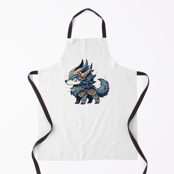 Item preview, Kawaii Chibi Wolf Fenrir Norse Mythology designed and sold by TomFrontierArt.