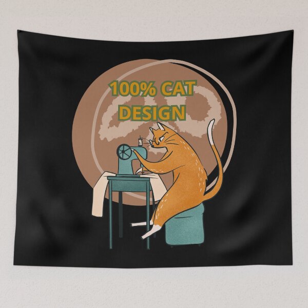 Item preview, 100% FELINE DESIGN designed and sold by stickersrafisa.