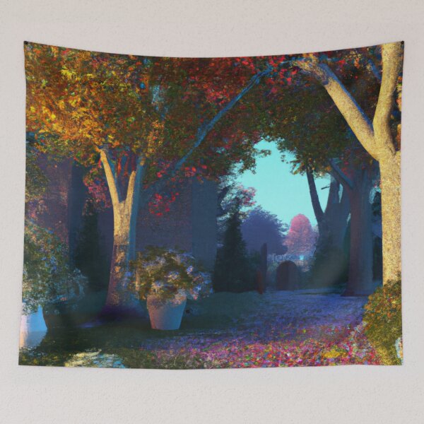Item preview, Cozying Up to Autumn in Our House Garden designed and sold by jackbermess.