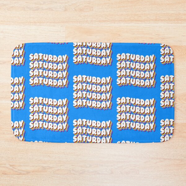 Item preview, Groovy Saturday - Rainbow Saturday - Weekend Vibes designed and sold by Amy Farmer.