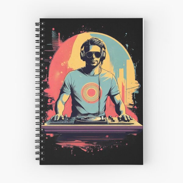 Item preview, Digital Groove: DJ Digital Painting with Splash Effect designed and sold by StellarValor.