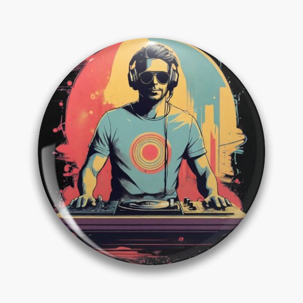 Item preview, Digital Groove: DJ Digital Painting with Splash Effect designed and sold by StellarValor.