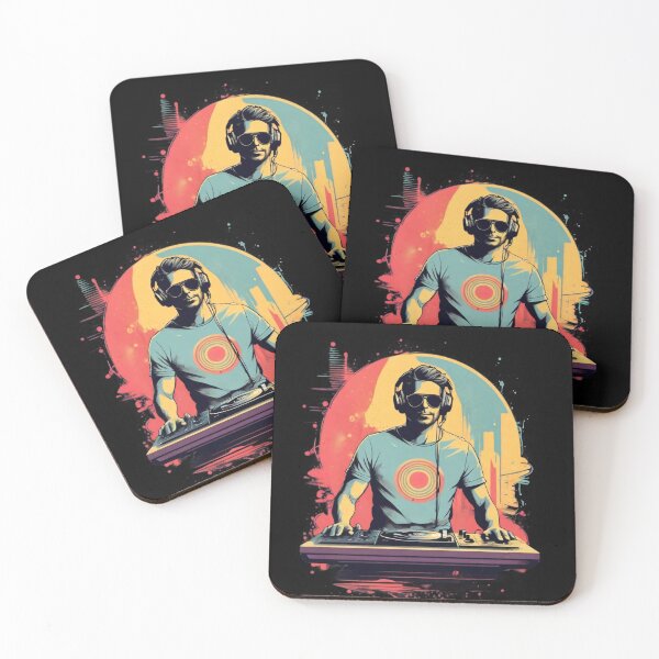 Item preview, Digital Groove: DJ Digital Painting with Splash Effect designed and sold by StellarValor.