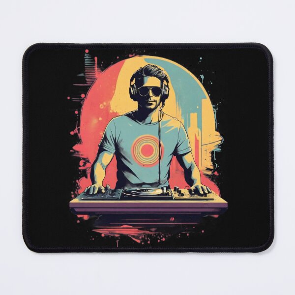 Item preview, Digital Groove: DJ Digital Painting with Splash Effect designed and sold by StellarValor.