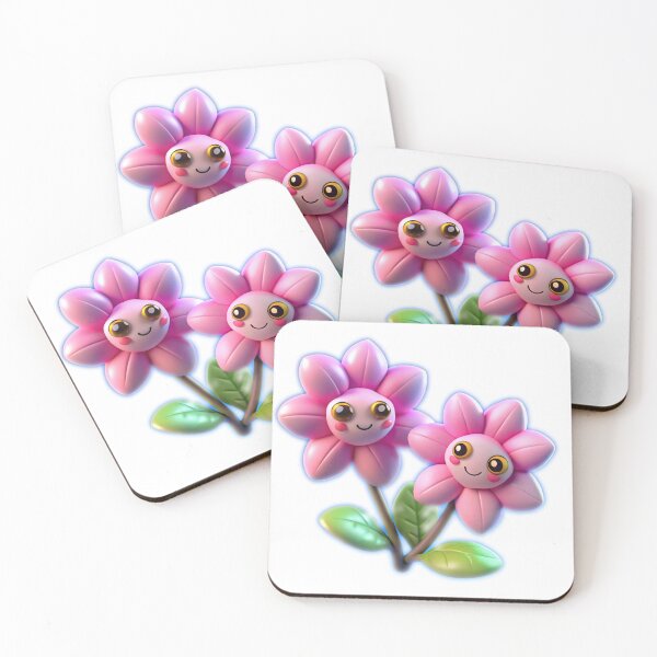 Item preview, Two pink flowers designed and sold by Galart58.