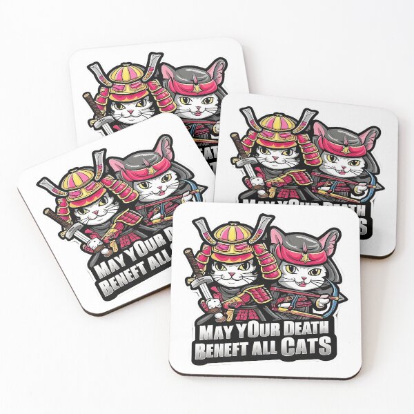 Item preview, May your death benefit all cats 1 designed and sold by Memerca.