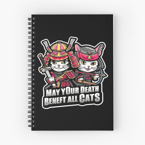 Item preview, May your death benefit all cats 1 designed and sold by Memerca.