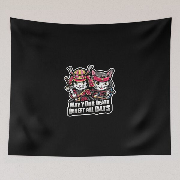 Item preview, May your death benefit all cats 1 designed and sold by Memerca.