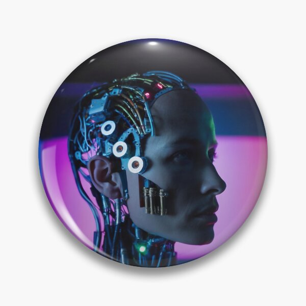 Item preview, humanoid robot with AI designed and sold by Javier Arizabalo Garcia.