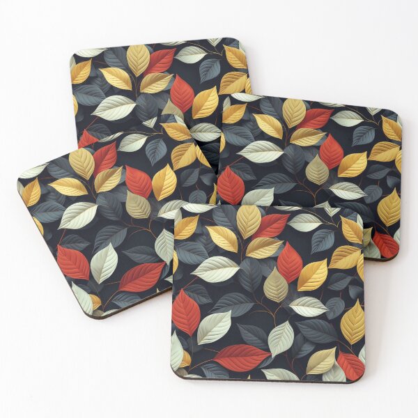 Item preview, Contrasting Leaves Pattern designed and sold by AiHead.