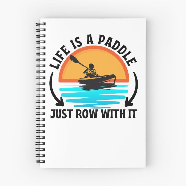 Item preview, Life is a paddle just row with it funny canoeing pun canoe enthusiast water sport summer  designed and sold by Lulustarfox.