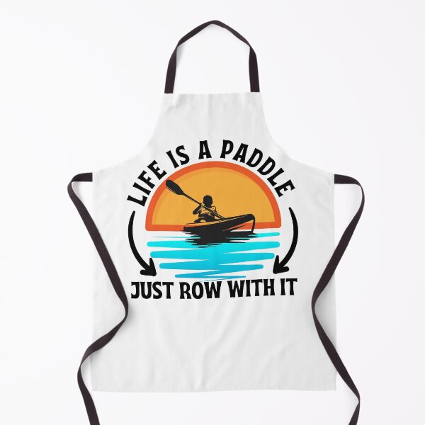 Item preview, Life is a paddle just row with it funny canoeing pun canoe enthusiast water sport summer  designed and sold by Lulustarfox.