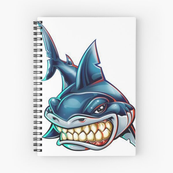 Item preview, Angry Shark designed and sold by leen12 Art Designs Prints.